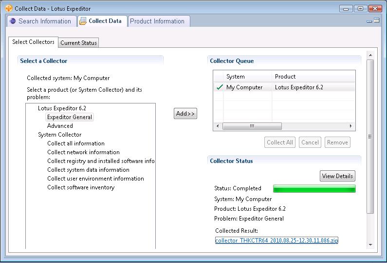 HCL Lotus Expeditor wiki: FAQs: IBM Lotus Expeditor Support Collecting ...